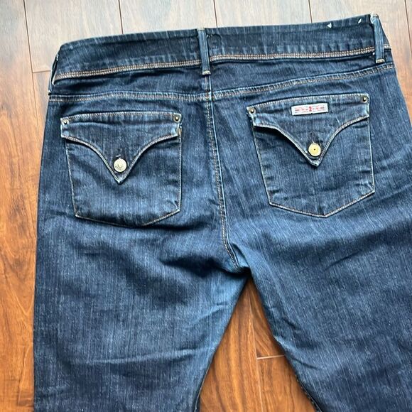 Hudson made in the USA jeans with classic pockets, size 32. Dark wash. - Picture 10 of 13